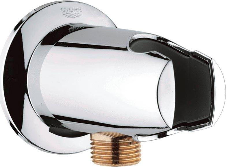 Подключение для душевого шланга с защитой от обратного потока, хром ZZ