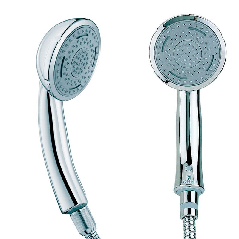 Лейка для душа, ручная, 3 вида струи, (цв.хром), DUETTO-RAIN Bossini
