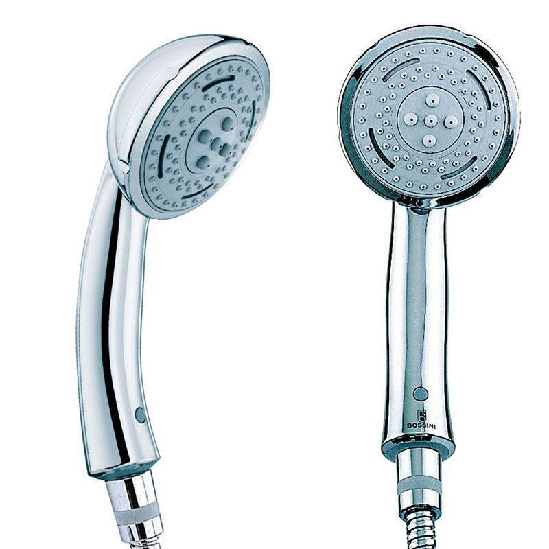 Лейка для душа, ручная, 3 вида струи, (цв.хром), DUETTO-NEB Bossini