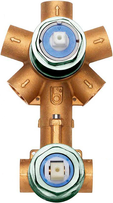 Внутренняя часть встраиваемого смесителя для душа, на 1-5 потребит., Bossini ZZ