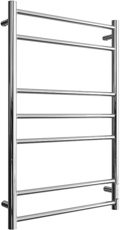 Полотенцесушитель L neo 80*50, электро, скрытый монтаж+кабель с вилкой в компл, подкл. универс., цв. хром KL