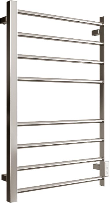 Полотенцесушитель электрический 80х50 см, скрытый монтаж, цв. хром KL