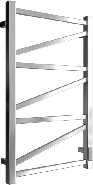 Полотенцесушитель электрический 80х50 см, скрытый монтаж, цв. хром KL