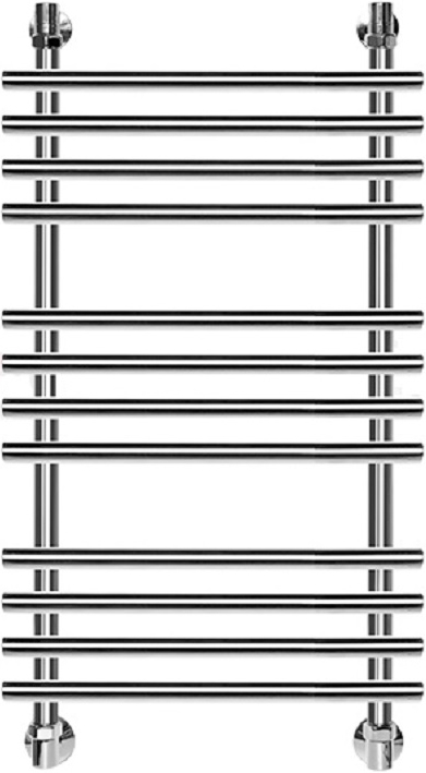 Полотенцесушитель "ЛБ-1" 400x1000 мм, подключение 1"*3/4, установочный набор в комплекте ZZ