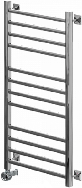 Полотенцесушитель "ЛМ-5" Modern 1000*600 мм, электрический, пульт слева, скрыт подключ., установочный набор в комплекте, цвет хром ZZ