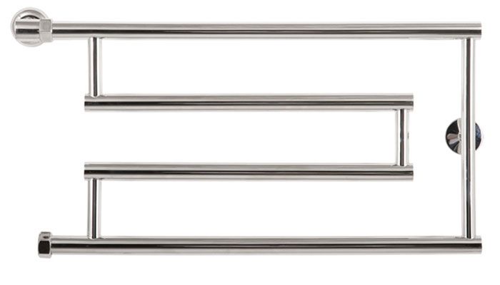 Полотенцесушитель "Hi-Tech" 320*650 мм. G-вид, подключ. 1", в компл. 1 телескоп.кроншт. ZZ