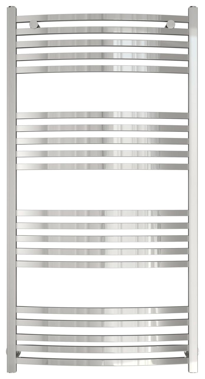 Полотенцесушитель "Аркус" 1200x600 мм, подключ. 3/4, в компл. 2 декор. колпачка, 2 кр. Маевского, 2 уг, 2 чаш, 2 телеск.кроншт. ZZ