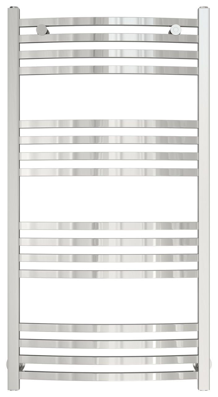 Полотенцесушитель "Аркус" 1000x500 мм, с полимерным покрытием, подключ. 3/4, в компл. 2 декор. колпачка, 2 кр. Маевского, 2 уг,2 чаш,2 телеск.кроншт.Z