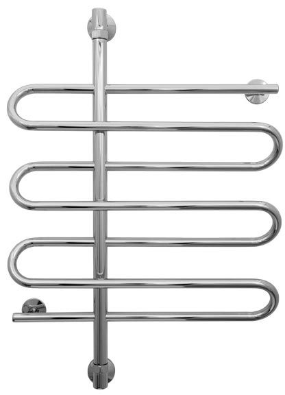 Полотенцесушитель "Эпатаж" 600*800 мм, подключ. 3/4, комплектующие в комплекте, хром ZZ