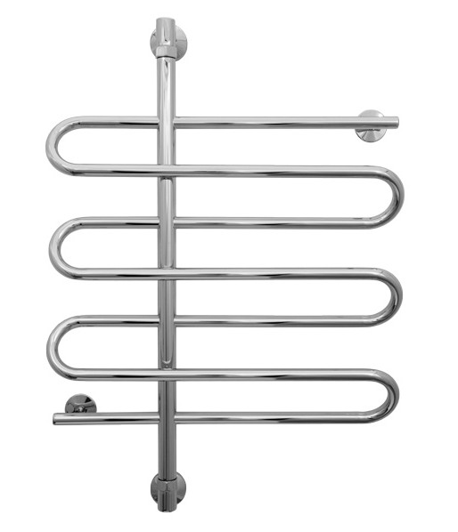 Полотенцесушитель "Эпатаж" 800х600 мм, подключ. 3/4, комплектующие в комплекте, хром ZZ