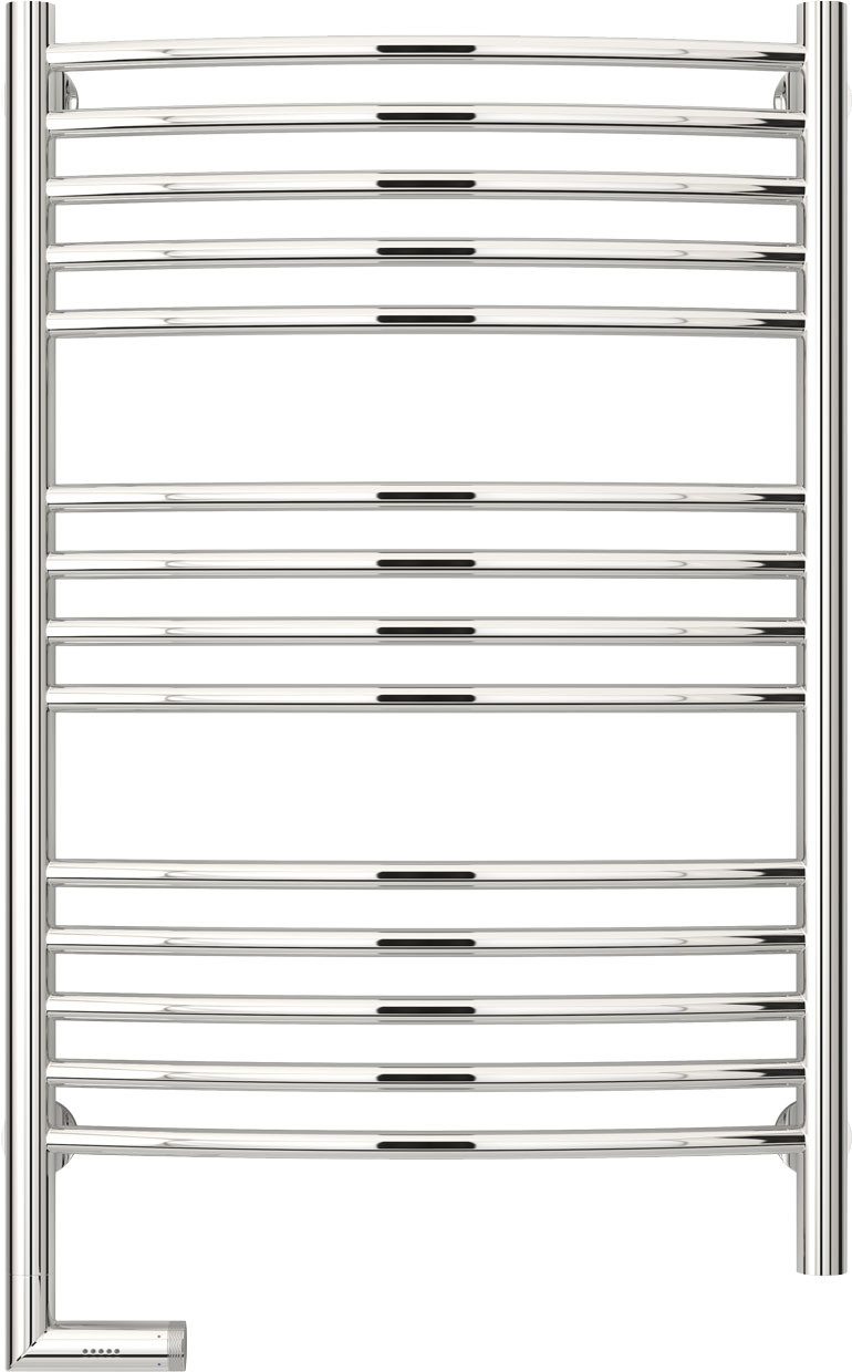 Полотенцесушитель "Богема 2,0" 800x500 мм, электрический, пульт управ. слева, в комплекте 4 телескоп.кроншт. хром ZZ