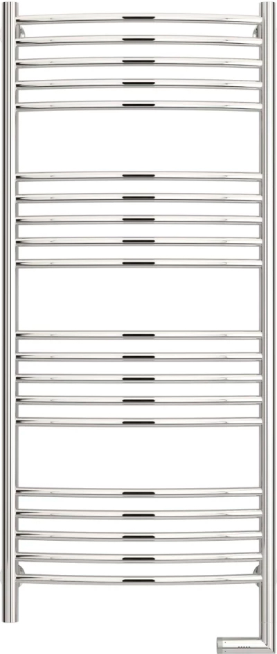 Полотенцесушитель "Богема 2.0" 1200x500 мм, прямая перекладина, электрический, пульт справа, в компл. 4 телескоп.кроншт. цвет хром ZZ