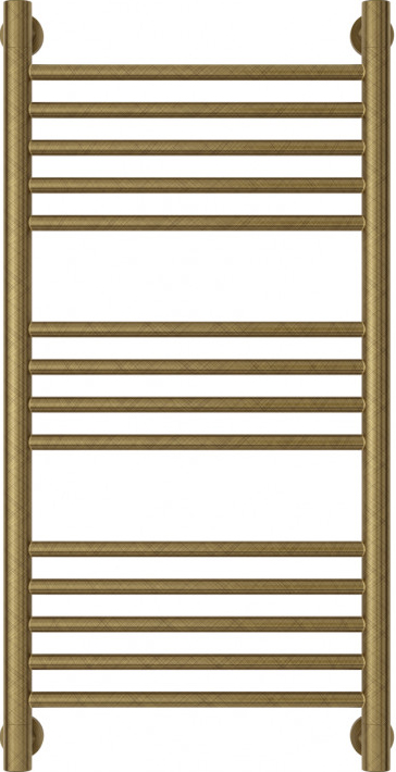 Полотенцесушитель "Богема+" 800x400 мм, выгнутый, подключ. 3/4, комплектующие в комплекте, цв.состаренная бронза, ZZ