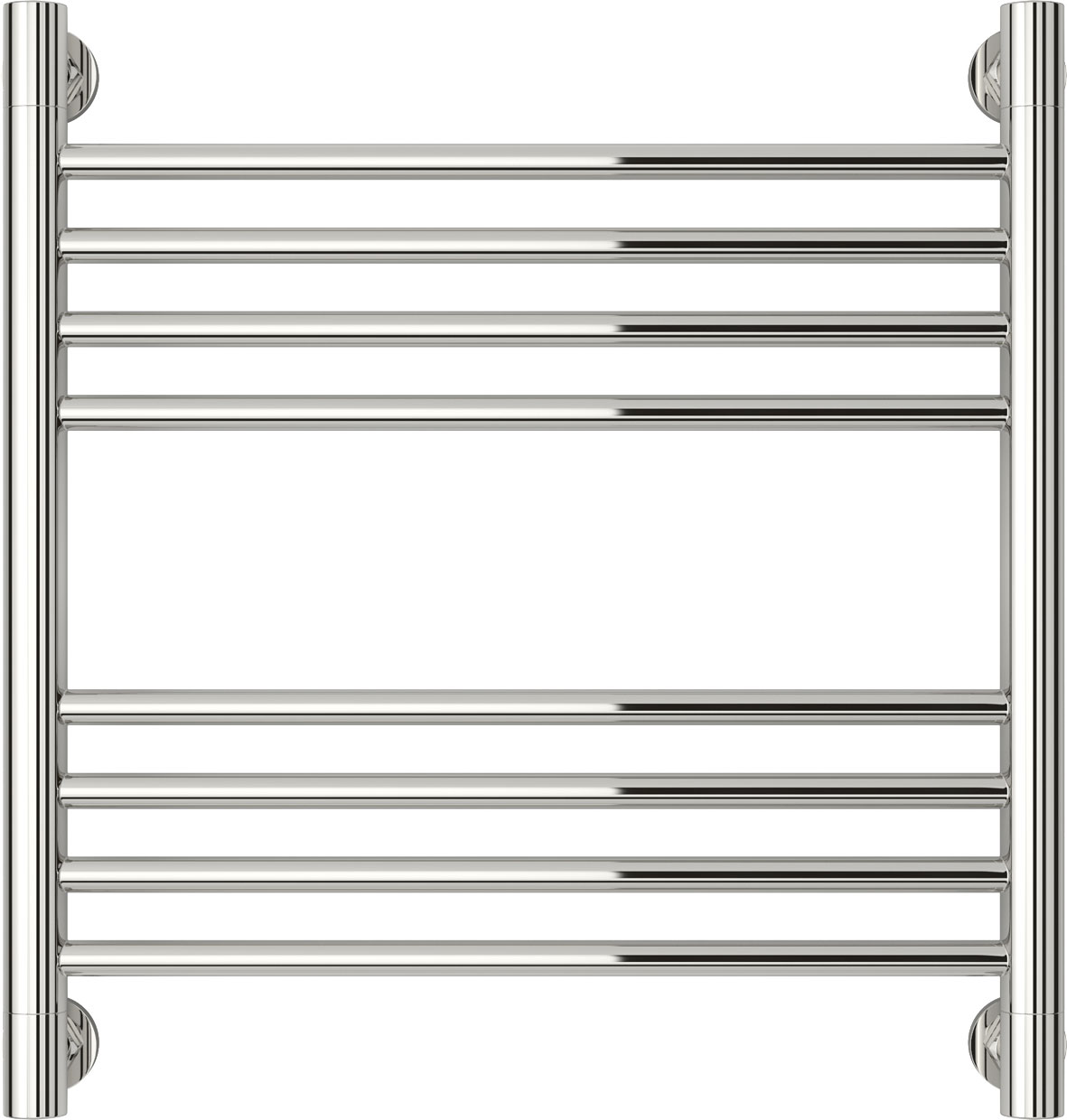 Полотенцесушитель "Богема+" 500x500 мм, прямой, подключ. 3/4, комплектующие в комплекте, хром ZZ