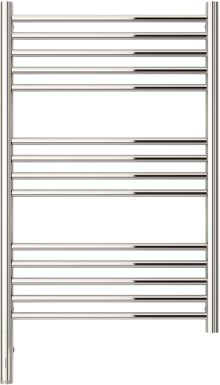 Полотенцесушитель "Богема 3.0" 800x500 мм, прямая, электрический, пульт справа. цвет хром ZZ