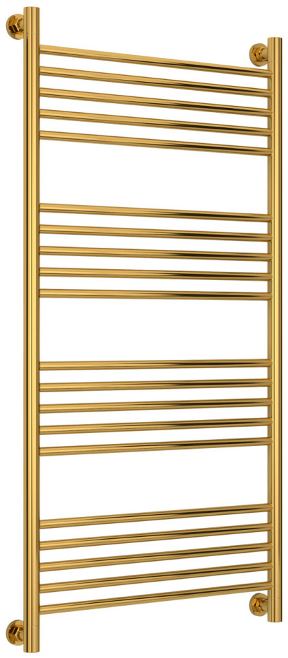 Полотенцесушитель водяной "Богема+" 1200*600 мм, универсальное подключение, цвет золото, ZZ