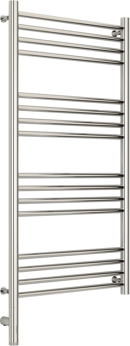 Полотенцесушитель электрический "Богема 3.0"  прямая 1000х500 / блок управл. слева, скрытое подключение в компл., МЭМ, цв. хром, ZZ