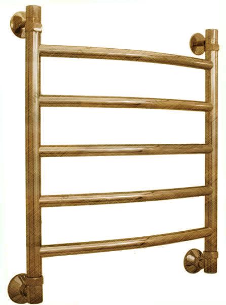 Полотенцесушитель "Галант" 500*600 мм, цвет "бронза", подключ. 3/4, в компл. 2 декор. колпачка, 2 кр. Маевского, 2 уголка, 2 чашечки, 2 телеск.кро. ХХ