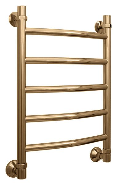 Полотенцесушитель "Галант" 600x400 мм, цвет "бронза", подключ. 3/4, в компл. 2 декор. колпачка, 2 кр. Маевского, 2 уголка, 2 чашечки, 2 телеск.кроншт.