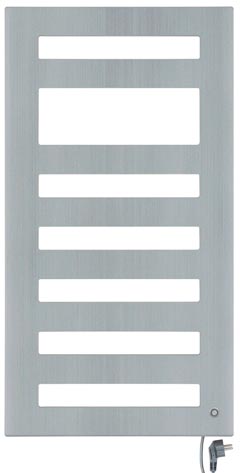 Полотенцесушитель "Космополит-18" 900х480 мм, электрический, с установочным комплектом, цв.Алюминий ZZ