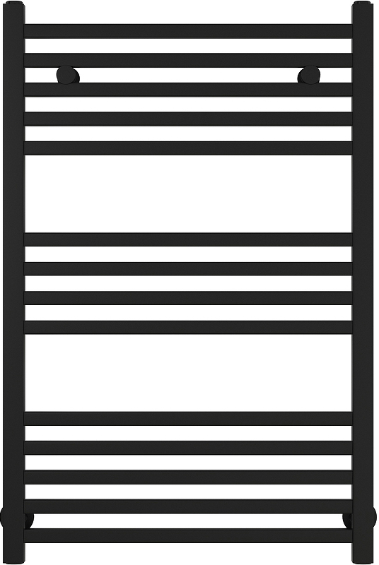 Полотенцесушитель "Модус" 800*500 мм, подключ. 3/4, комплектующие в комплекте,цв. черный матовый, ZZ
