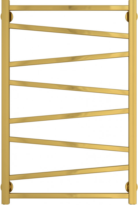 Полотенцесушитель водяной 800х500 мм, золото Сироко ZZ