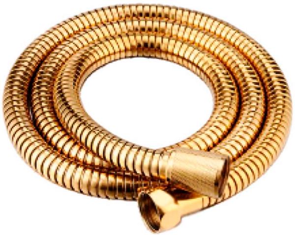 Шланг для душа 1200мм, 1/2 / 1/2, (металл цв.золото), Cezares ZZ