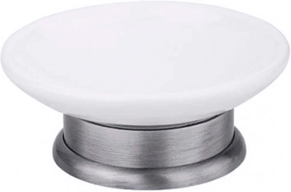 Мыльница настольная керамическая, (цв.хром), Aphrodite ZZ