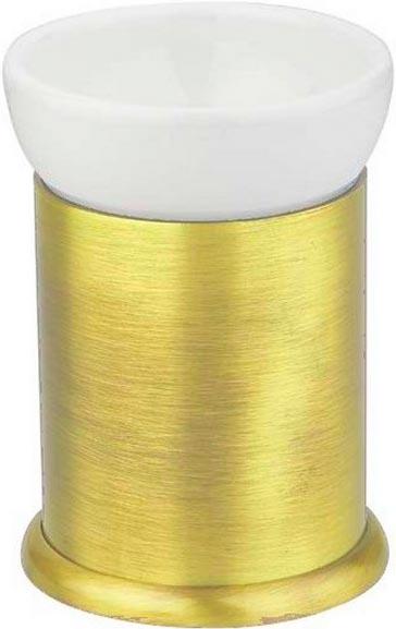 Стакан настольный керамический, (цв.золото), Aphrodite ZZ