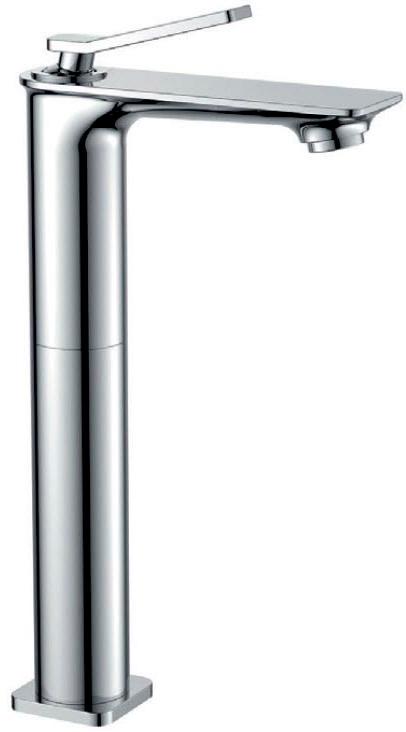 Смеситель для раковины, "Высокий", без д/к, (цв.хром), City ZZ