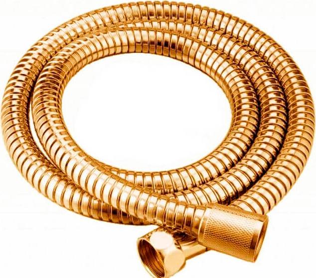 Шланг для душа 1800мм, 1/2 / 1/2, (металл цв.золото), Cezares ZZ