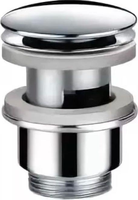 Пробка отвертия слива для раковины с переливом, нажимная Up&Down, (цв. хром), Globo ZZ