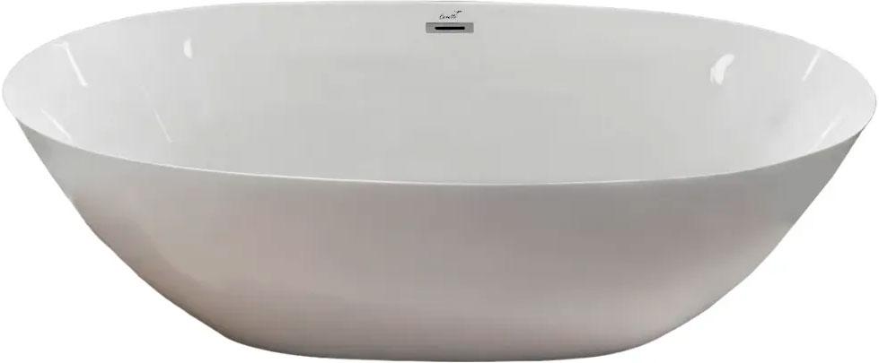 Ванна 1700x800xh600мм, отдельностоящая, слив перелив в компл., (акрил цв.белый), GRETA170 ZZ