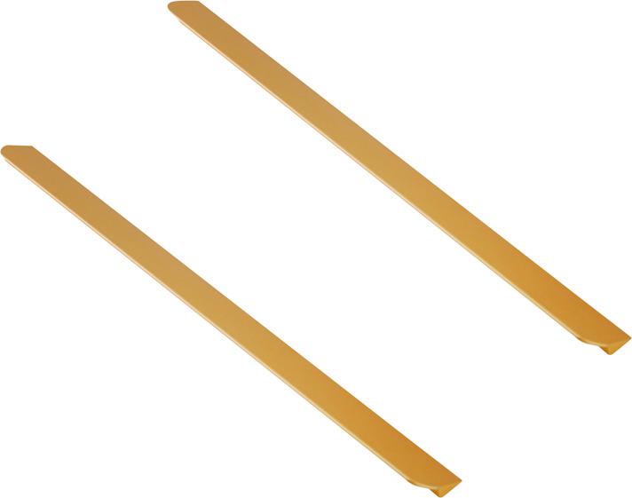 Ручка мебельная 40см для базы ECO размером 75 и 120 см с 4-мя ящиками см 1 штука, (цв.сатиновое золото), Eco ZZ