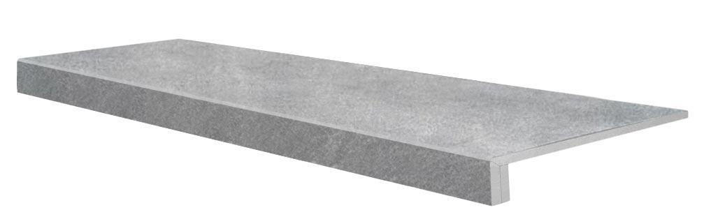 Ступень ЕВРО ТЕХНО Проходная Королевская дорога серый светлый (n040628)|34.5х119.5