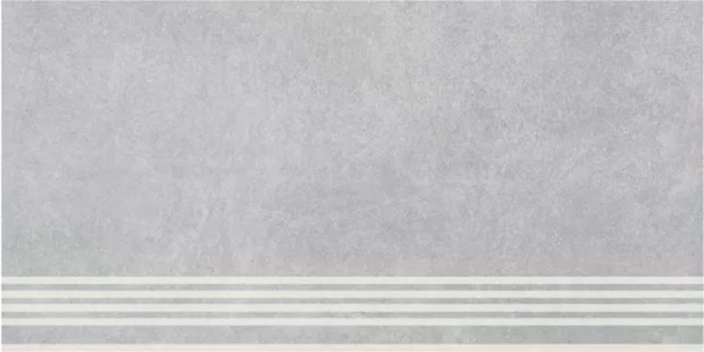 Королевская дорога серый светлый обр. ступень гр. 30x60| ZZ