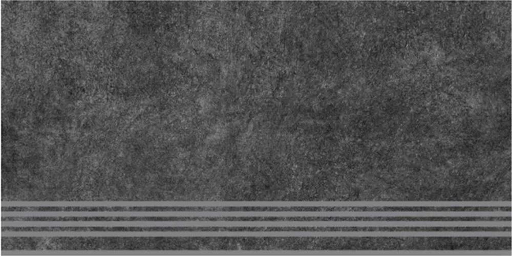 Ступень Королевская дорога черный обрезной ZZ | 30x60