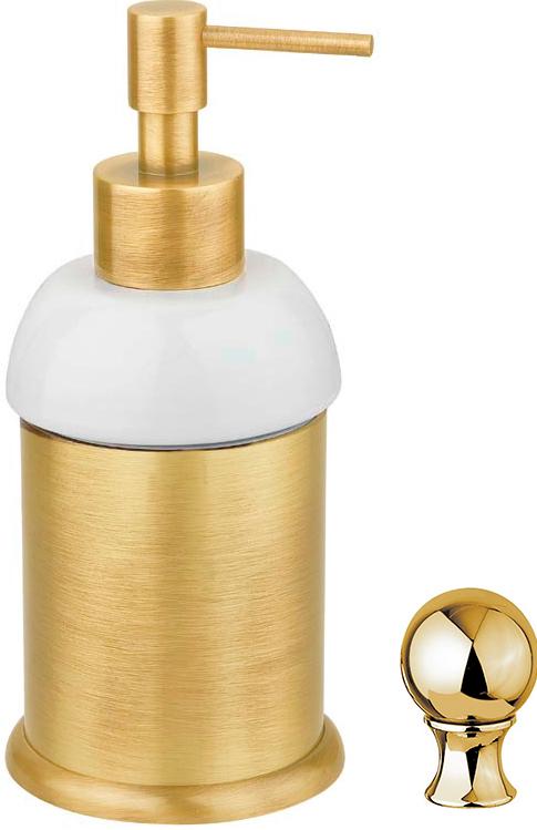 Дозатор настольный керамический, (цв.золото), Aphrodite ZZ