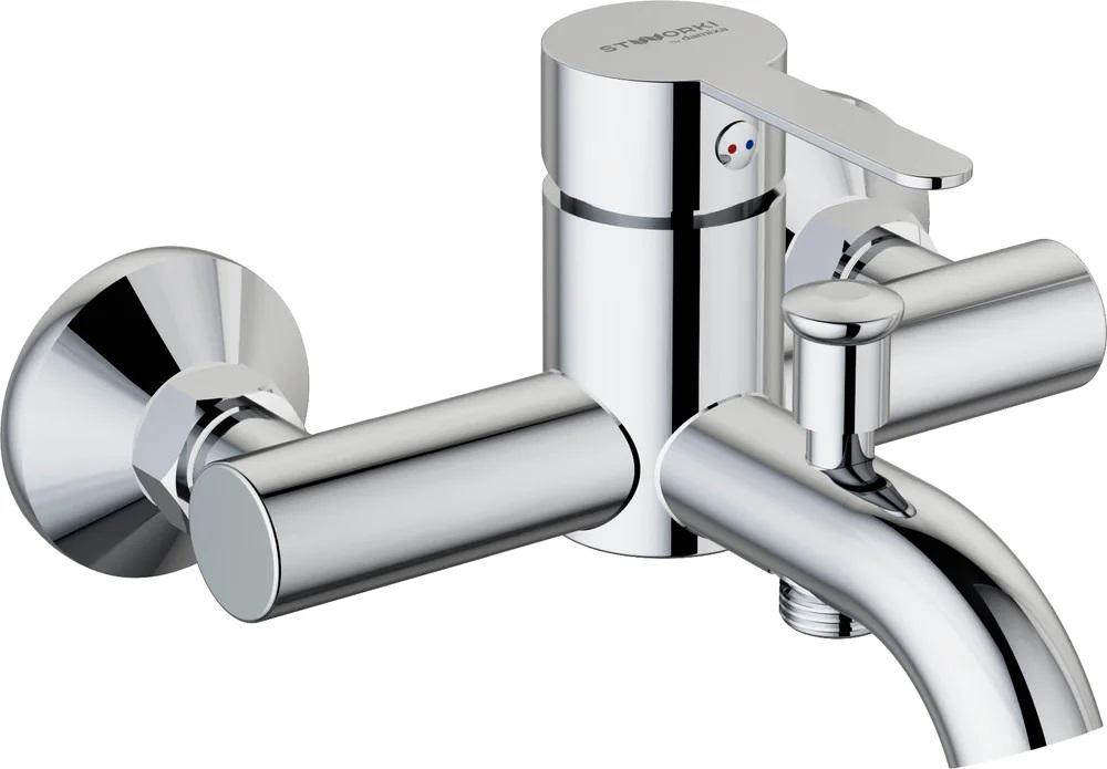 Смеситель STWORKI by Damixa Стокгольм HFSG10000 для ванны с душем, хром ZZ