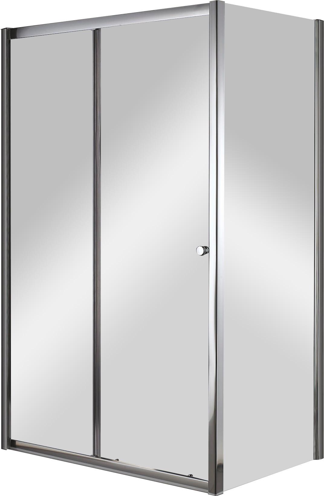 Душевой уголок 1200х900хh2000мм, прямоугольн., правый/левый, сдвиж.дверь с неподв. сегм., вход 570мм, (стекло прозр. 6мм, фурн.цв.хром), Anima ZZ