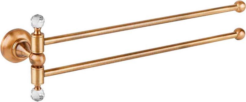 Полотенцедержатель двойной, поворотный, (цв.бронза), Aphrodite ZZ