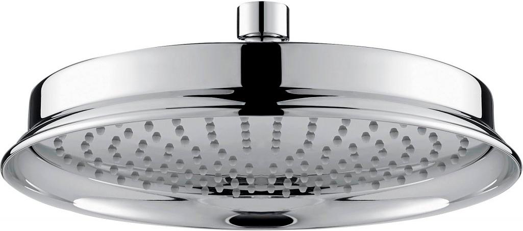 Душ верхний, стационарный, круглый, 225мм, G 1/2, антикальц., (цв. хром), Cezares ZZ