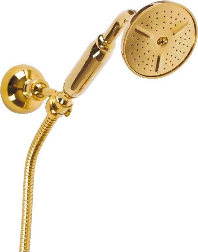 Лейка д/д ручная, "Классика", (цв. золото 24 карат, ручка металл), Cezares XXZZ