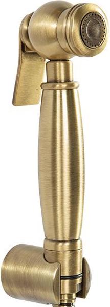 Лейка гигиенического душа, "Классика", с нажимным механизмом, БЕЗ шланга и кронштейна, (латунь, цв.бронза), Cezares ZZ