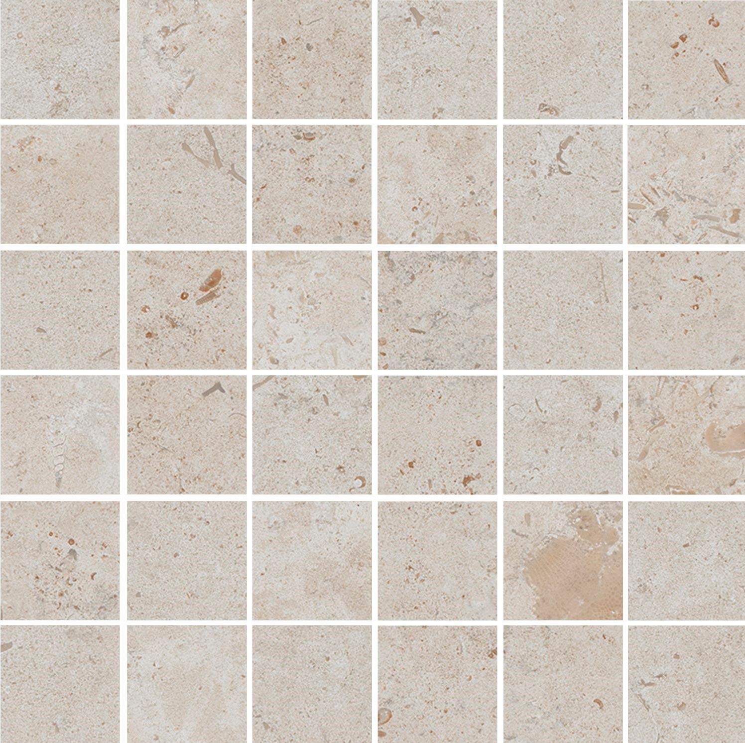 Декор Про Лаймстоун бежевый матовый мозаичный |30х30