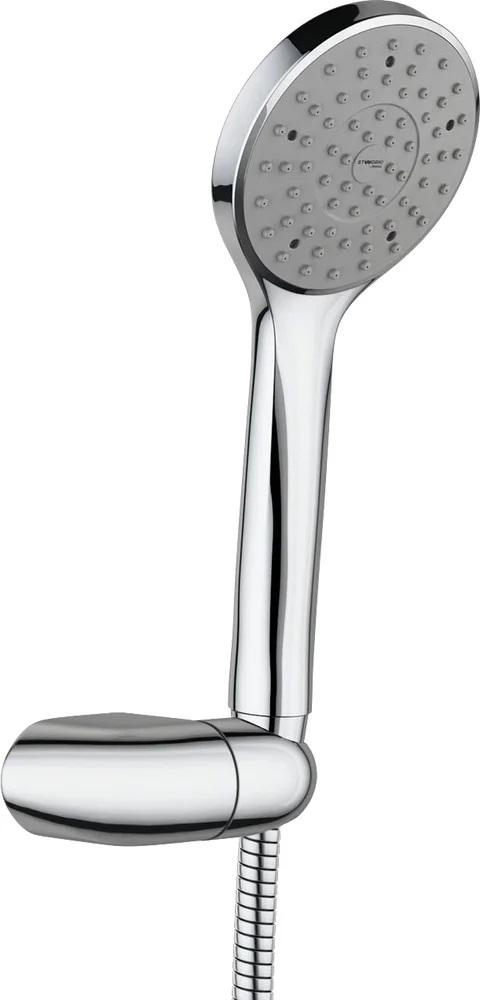 Душевой гарнитур STWORKI by Damixa Дублин HFDB91100, (душевой шланг/настенный держатель, лейка) хром, ZZ