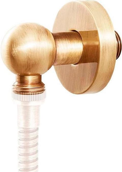 Шланговое подсоединение "Классика", 1/2, (цв.золото), Cezares ZZ