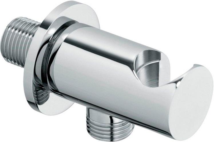 Кронштейн для душа с выходом воды 1/2 для подключения душа, (цв.хром), Cezares ZZ