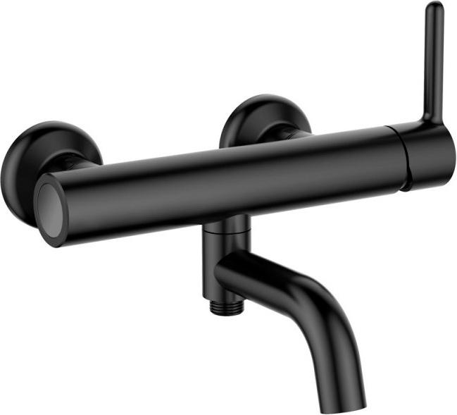 Смеситель для ванны, (цв.черный матовый), Eco ZZ