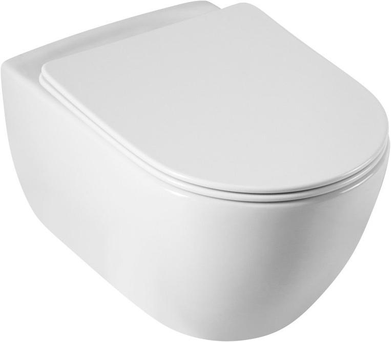 Унитаз-биде подвесной 371х524мм, безободковый, без сиденья и встраив. в стену смесителя, крепеж в компл,, Uno ZZ